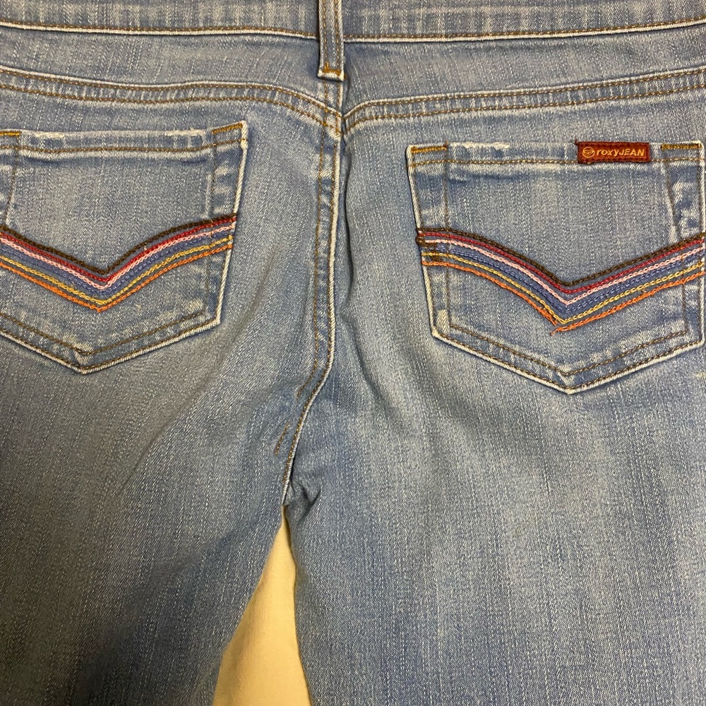 Roxy flare bottom jeans